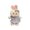 Blue, variant on Hvmvliv Little Bunny Plush Toy with Skirt Soft Stuffed Animal for Bedroom Decor, Sleeping Companion, 28cm, Cute Gift for Kids & Adults, 150g Pink
