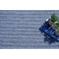 thumbnail image 6 of Exquisite Rugs Florence Indoor/Outdoor Handmade Flatweave P.E.T. Yarn Navy Area Rug, 6 of 7