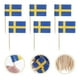thumbnail image 3 of 100Pcs Flag Toothpicks Flags Cupcake Toppers Cake Topper Decorations Party Supplies, 3 of 5