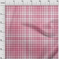 thumbnail image 3 of oneOone Cotton Flex Pink Fabric Check Fabric For Sewing Printed Craft Fabric By The Yard 40 Inch Wide, 3 of 4