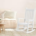 thumbnail image 5 of Child's Wood Porch Rocker - Suitable for 3-7 Years Old(White), 5 of 7