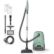 BC2005 Pet Friendly Lightweight Bagged Canister Vacuum Cleaner with Extended Telescoping Wand, HEPA Filter, Retractable Cord, and 2 Cleaning Tools
