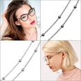 thumbnail image 5 of 6 Piezas Cadenas para Gafas Elegantes Retenedores de Gafas Cuentas Soporte para Correa para Gafas Seis Estilos Diferentes JM, 5 of 5