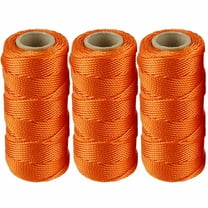 3 Pack #18 Braided Masonry Line String Twine Set Cord Rope Craft Garden Survival