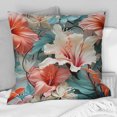 thumbnail image 1 of Designart "Mirage Of Paradise" Tropical Throw Pillow - Traditional Pillow For Couch - Insert And Pillows Covers For Bedroom Decor, 1 of 5