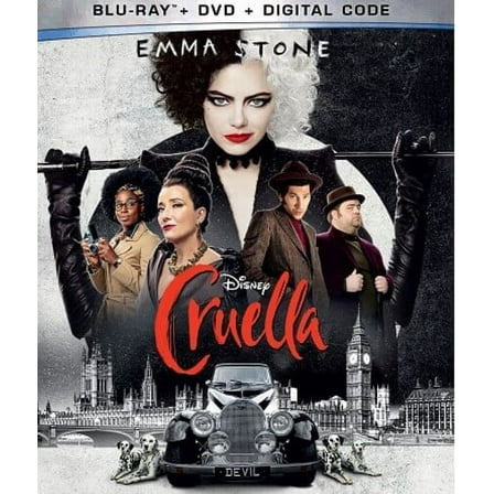 Cruella (Blu-ray   DVD   Digital Code)