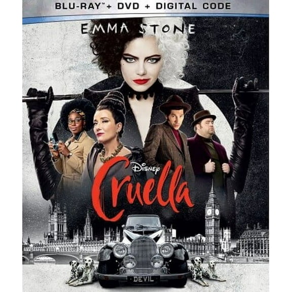 Cruella (Blu-ray   DVD   Digital Code)