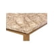 thumbnail image 4 of Comedor Naya Oro MOBILKRAFT 4 Sillas Tubulares Estilo Contemporáneo Color Oro y Beige, 4 of 5