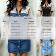 thumbnail image 3 of Ovbmpzd Denim Dress for Women Summer Mini Blue Short Sleeve A-Line Dresses Collared Trendy Casual Dresses,M, 3 of 5