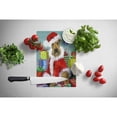 thumbnail image 2 of Carolines Treasures PPP3004LCB Airedale Santa Christmas Glass Cutting Board Large, 12H x 16W, multicolor, 2 of 2