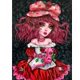 thumbnail image 1 of Cuadros Decorativos DIY taladro redondo completo diamante pintura maquillaje pesado mujer mosaico diamantes de imitación Likrtyny embutido en tela, 1 of 6