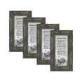 thumbnail image 2 of Picture Frame Set, 4 Piece Customizable Gallery Multi pack, 4-4x10, for Tabletop or Wall Display, 2 of 6