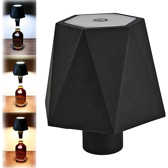 Wireless Bottle Lamp Wireless Bottle Lamp Bottle Lamp Bottle Cordless Control Desk Lamp Portable Desk Lamp Living Room Dining Room Bar Breathing Lamp Plug in Mini Lights String Christmas Light up Deer