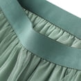 thumbnail image 4 of IROINNID tail Comfort Waist Skirt For Women Irregular Mesh Skirt Ball Cake Skirt Half Skirt Solid Color Skirt, 4 of 7