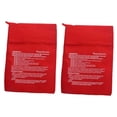 thumbnail image 4 of DOLITY Microwave Potato Bag Baking Tool Kitchen Gadget Reusable Oven Rack Yam Pouch M, 4 of 9