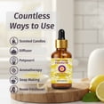 thumbnail image 5 of Deve Herbes Pure Lemon Essential Oil (Citrus limonum) Steam Distilled, Natural & Aromatherapy Use 10ml with Glass Dropper, 5 of 6