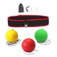 thumbnail image 5 of Equipo de boxeo con pelota de reflejo de boxeo, equipo de boxeo de velocidad de lucha, pelota de boxeo para entrenamiento de velocidad de reacción de , Amarillo Rojo Amarillo Rojo Verde, 5 of 8
