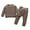 Coffee, variant on WIBACKER Toddler Baby Boy Fall Winter Clothes Cartoon Bear Long Sleeve Knitted Pullover Tops+Pants Outfit Set