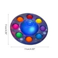 thumbnail image 2 of Juguete giratorio, Push Bubble Planet Toys Push Bubble Planet Toy Juguetes para aliviar el estrés Rendimiento confiable, 2 of 8