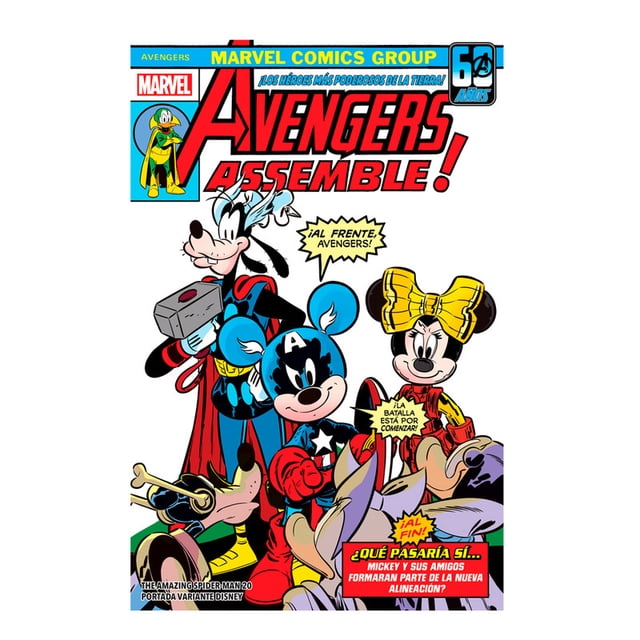 The amazing spider man 20 variante disney nico picone panini marvel