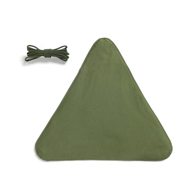 Toile de Tabouret Triangle Portable Imperméable en Plein Air