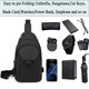thumbnail image 5 of Bolso bandolera para hombre, nuevo bolso impermeable de nailon con un solo hombro para el pecho MFZFUKR BST3034207-2, 5 of 5