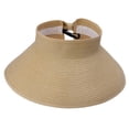 thumbnail image 2 of Dalrosia Sun Visors for Women Wide Brim Straw Hat Women Beach Visor Hats for Women UV Protection Foldable Sun Hat Women Beach Hat, 2 of 8