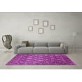 thumbnail image 3 of Ahgly Company Indoor Rectangle Oriental Pink Industrial Area Rugs, 7' x 9', 3 of 4