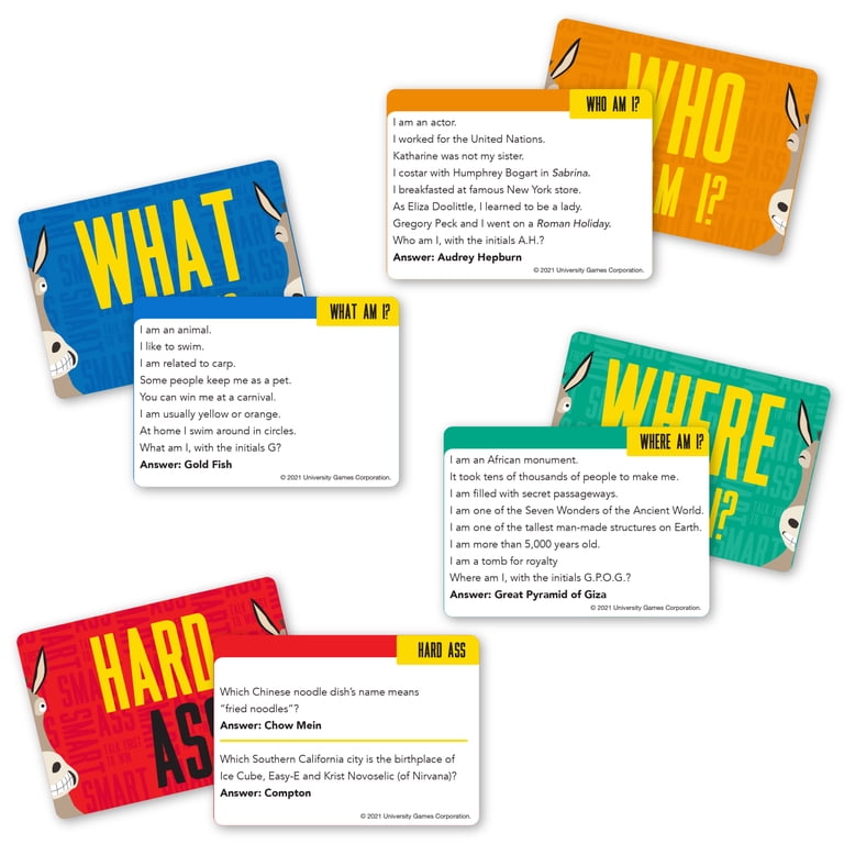 Smart Ass Board Game by University Games, Ages 12+ photo 4