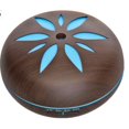 thumbnail image 1 of Humidificateur ultrasonique d'atomiseur de diffuseur d'aromathérapie de 550ML brun foncé, bande lumineuse d'aromathérapie d'huile d'aromathérapie d'humidificateur d'intérieur 7 couleurs LED bois foncé, 1 of 4