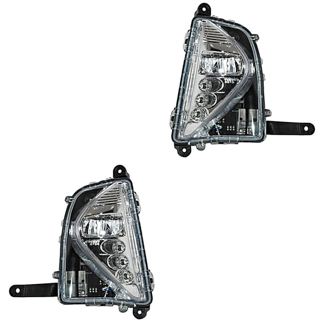Par de Faros Para Niebla TYC Prius 2016 A 2018 Izquierdo 3011618230476249 Derecho 3011618227476248