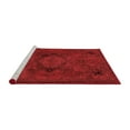 thumbnail image 2 of Ahgly Company Machine Washable Indoor Rectangle Abstract Red Modern Area Rugs, 2' x 3', 2 of 4