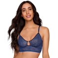 thumbnail image 1 of Bralette Ilusión 72024 Azul G Sin pad ni varilla Transparencias Tirantes ajustables, 1 of 3