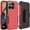 Black +Red, variant on Shockproof Dual Layer Case for Boost Summit 5G