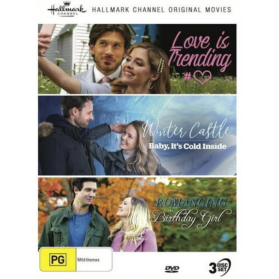 Hallmark Collection 17 (Love Is Trending / Winter Castle: Baby It's Cold Inside / Romancing The Birthday Girl) - NTSC/0 (DVD), Via Vision, Drama