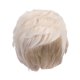 thumbnail image 1 of Peluca Ondulada Rizada en Capas de Cabello Humano Corto para Mujer, Pelucas Rectas para Fiesta de Cosplay, Pelucas Rectas de 10 Pulgadas, Postizo - Blanco Sunnimix Pelucas cortas para mujeres, 1 of 7