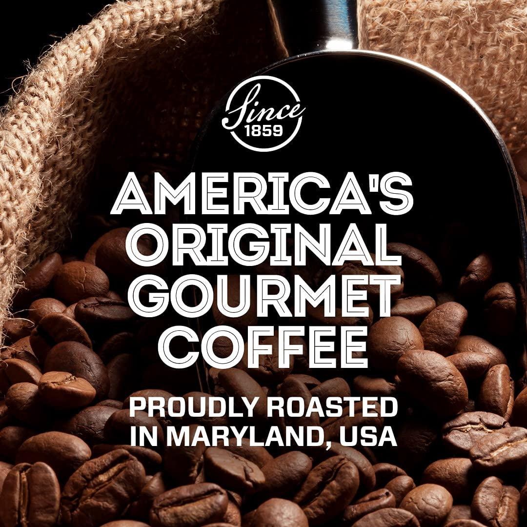Eight O Clock Coffee Hazelnut Medium Roast Ground Coffee 11 Ounce (Pack of 6) 100% Arabica Kosher Certifie