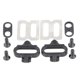 thumbnail image 4 of de calas para pedales de , pedales de bloqueo de compatibles con pedales automáticos de montaña , pedal de autobloqueo de Negro DYNWAVEMX Pedal de bicicleta, 4 of 8