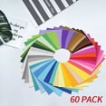thumbnail image 2 of WHEANG Home Decor Squares Pack Diy Craft 60Pcs Inches Color Assorted 6X6 Nonwoven (15Cmx15Cm) Artscrafts & Sewing One Size Multi-Color, 2 of 8