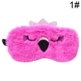 thumbnail image 2 of Cartoon Blindfold Creative Rabbit Eye Mask Cat Eye Cover Flamingo Sleep Mask, 2 of 10