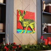 Jackrabbit Pop Art - Canvas
