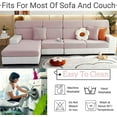 Universal WearResistant L Shape Sofa Covers, Interior Magic Sofa