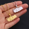 thumbnail image 4 of maskred Collier Classique pour Femme Pendentif avec Drapeau de Dinde Style Fin Pendentif Drapeau de Dinde Taille Or 1Set, 4 of 6