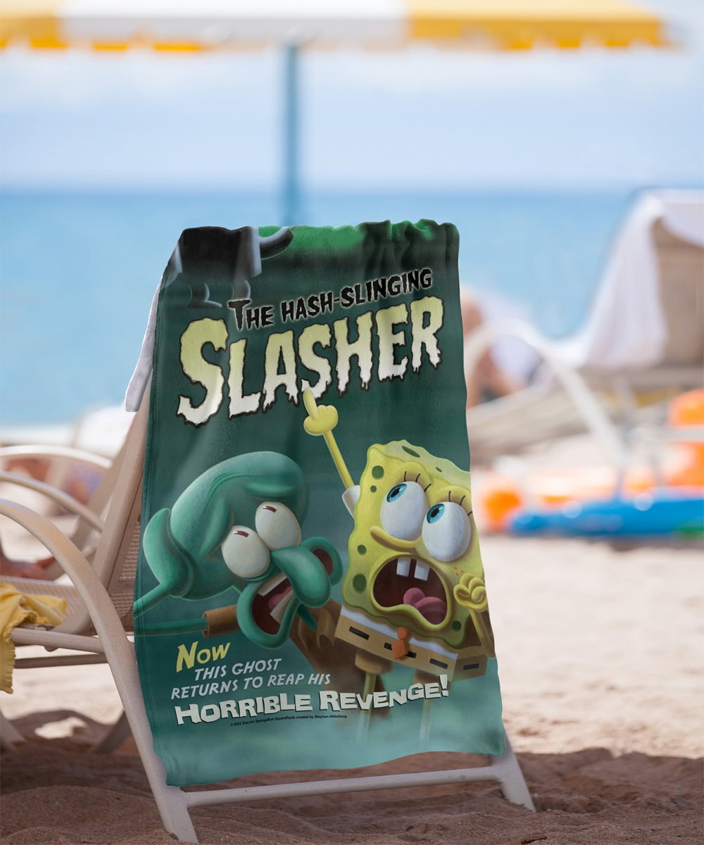Spongebob, 30'x60' Hash Slinging Slasher Beach Towel