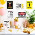 thumbnail image 3 of czcpp-1st Birthday Party Decorations - 9PCS Baby First Birthday Banner Centerpieces Signs Card for Newborn Boy Girl 1st Birthday Supplies Happy 1st Birthday Picture Props Wall Window Decor, 3 of 4