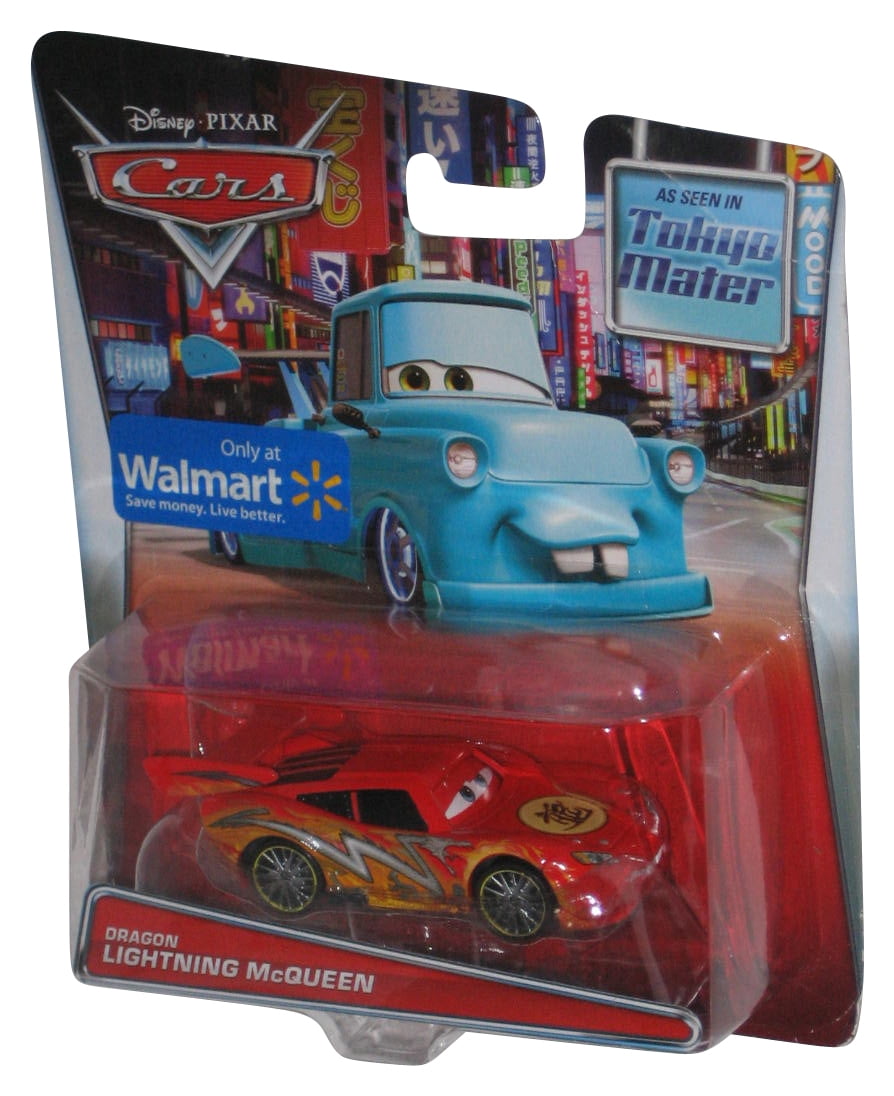  Disney/Pixar Cars Mater's Tall Tales Dragon Lightning McQueen  (Tokyo Mater) Die-Cast Vehicle : Toys & Games