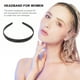 thumbnail image 4 of 12 diademas lisas cubiertas de tela, sin dientes, accesorios para hacer tú mismo., 4 of 6