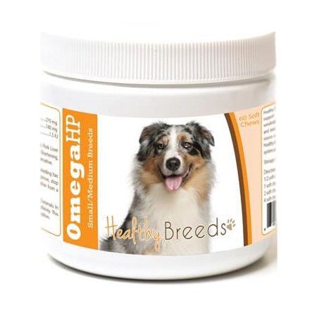 Healthy Breeds Australian Shepherd Omega HP Fatty Acid Skin & Coat Support Soft Chews