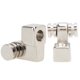 thumbnail image 3 of Retenedores De Cadena De Rodillos Retenedor de árboles de cuerda de rodillos de 10 piezas para piezas de guitarra eléctrica (plata), 3 of 9