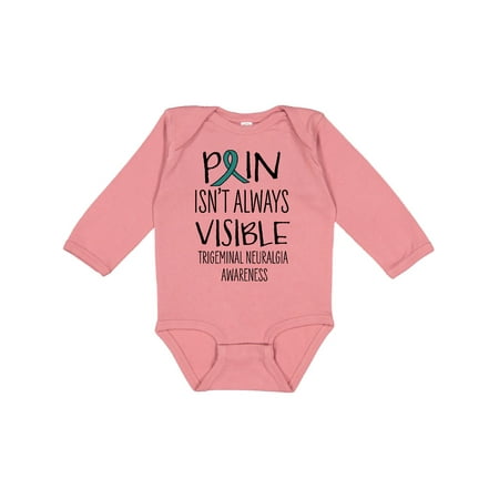 

Inktastic Trigeminal Neuralgia Awareness Pain Isn t Always Visible Gift Baby Boy or Baby Girl Long Sleeve Bodysuit